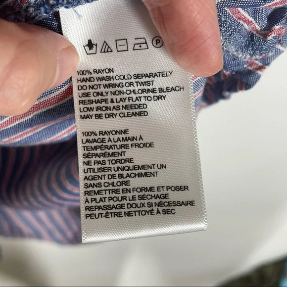 Urban Outfitters BDG Striped Mini Spaghetti Strap Slip Dress Size Medium - Picture 9 of 10